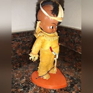 Vintage to Antique Carlson Iroquois Confederacy Warrior Character Doll Figurine